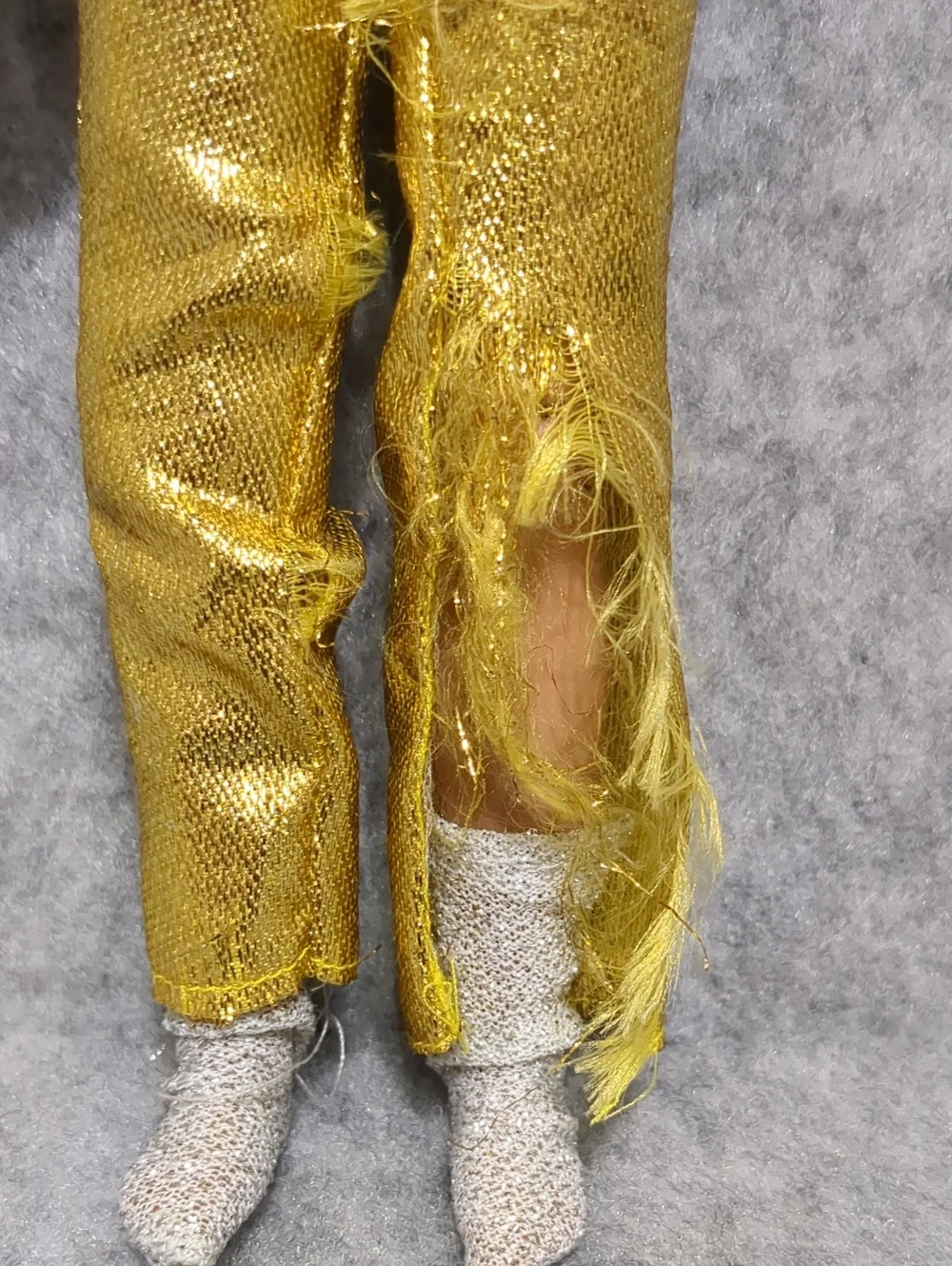 Vintage Michael Jackson Barbie Blue Jacket 1984